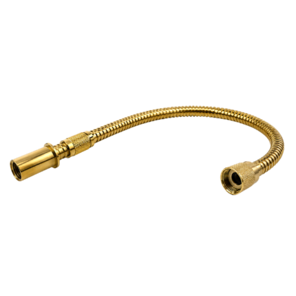 GOLD Nylon Braided Tube & Hook