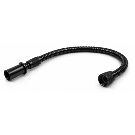 BLACK Nylon Braided Tube & Hook