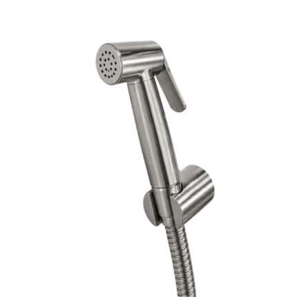 URBAN BRASS HEAD C.P Health Faucel Set with Pullout Tube & Hook