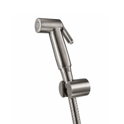 PRIME FINISH C.P Health Faucel Set with Pullout Tube & Hook