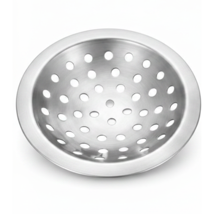 S.S Drainer Round Dome Type Without Frame