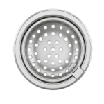 S.S Drainer Round Dome Type With Frame