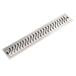 CHANNEL DRAINER S.S 304 with Anti-Foul Cockroach Trap (Wave) - Image 2