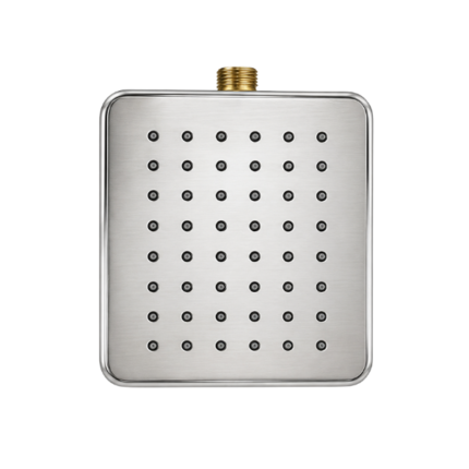 ULTRASLIM S.S Shower Square with BRASS FITTINGS