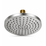 ULTRASLIM S.S Shower Round with BRASS FITTINGS