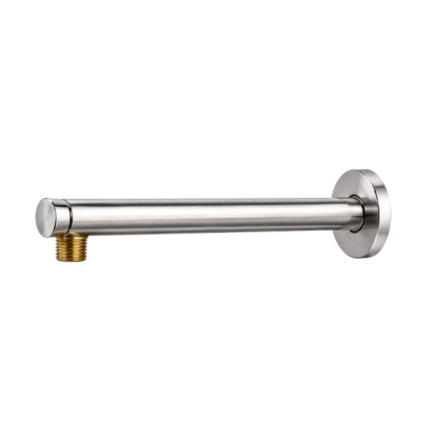 S.S Shower Arm Round With Brass Threads
