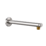S.S Shower Arm Round With Brass Threads - Image 2