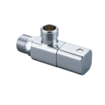 SQUARE C.P Brass Angle Valve - Image 2