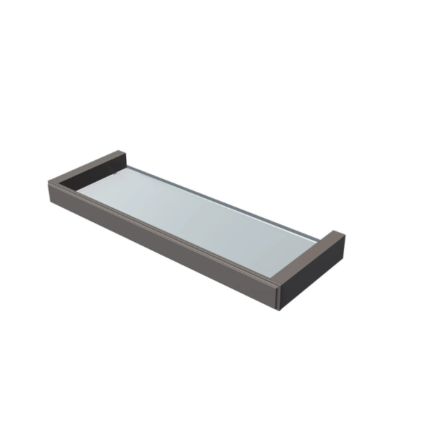 Glass Shelf C.P/GOLD/ROSE GOLD/BLACK