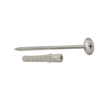 Brass Screw (Pair) With C.P Show Cap For EWC/Mirror - Image 2