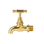 Brass Bib Cock - Image 2
