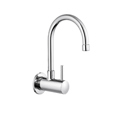 ECO C.P Brass Sink Cock Revolving Spout