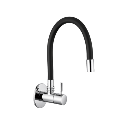 ECO C.P Brass Sink Cock with Flexi Spout