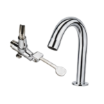 CP Foot Operated Tap Set (Spout, Valve, Connection Hoses)