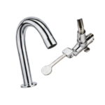 CP Foot Operated Tap Set (Spout, Valve, Connection Hoses) - Image 2